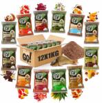 FishGO 12X1KG-OS Horgászbot Szett Fishgo Ízkeverék Method Feeder Ponty (FISHGO_Zanęta_Zestaw_12x1)