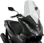 Puig V-TECHLINE Szélvédő Honda PCX125 2021-től, átlátszó Puig Váz, idomok és járműkiegészítők Szélvédők és tartozékaik Szélvédők Motorkerékpár- és robogószélvédők