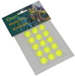 P2R P2R Kerek fényvisszaverő matrica, sárga fluo, Ø16 mm (15 darabos készlet) P2R (Vélo) Egyéb járművek Kerékpározás Kerékpáros kiegészítők Kerékpár-világítás és láthatóság