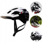 ROXAR TECH ROXAR MTB kerékpáros sisak fehér/fekete - L ROXAR TECH Egyéb járművek Kerékpározás Kerékpáros védelem Kerékpáros sisakok