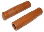 PROGRIP 942 markolat városi és trekking kerékpárhoz, barna (vintage stílus), Ø22 mm, 120 mm hosszú - 90 mm-re vágható (pár) ProGrip Egyéb járművek Kerékpározás Kerékpár-alkatrészek Kormánymarkolatok és kormán