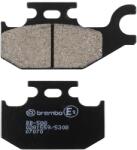 BREMBO 07070 hátsó fékbetét Suzuki 400 Burgman 2007-től, 650 Burgman 2002-2020 (szén-kerámia, robogóhoz) BREMBO Fékrendszer és alkatrészei Fékbetétek, fékpofák és féktárcsák Tárcsafékbetétek