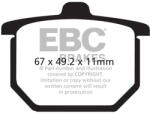 EBC Brakes EBC FA029 motorkerékpár fékbetét (1 tárcsához, komplett) EBC Brakes Fékrendszer és alkatrészei Fékbetétek, fékpofák és féktárcsák Tárcsafékbetétek