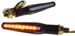 2EXTREME LED futófényes irányjelző, szekvenciális, futófény effektussal, fekete, univerzális motorkerékpárhoz, robogóhoz, mopedhez, quadhoz 2EXTREME Elektromos alkatrészek Világítás és fényjelzés Irányjelzők K