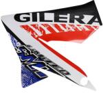 Piaggio (oem) PIAGGIO 2H001869 Bal első idom matrica "Genuine Part" 50 Gilera SMT-RCR 2017+ Limited PIAGGIO (OEM) Váz, idomok és járműkiegészítők Matricák és járműdekoráció Egyéb matricák és dekorációs elemek