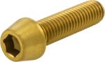 SIP Style M8x30 mm belső imbuszos kerékcsavar, titán, arany színű, Vespa ET2/ET4/LX/LXV/S/Primavera/Sprint 50-150 ccm-hez SIP Style Kerekek és gumik Kerekek és kerékalkatrészek Kerékagyak