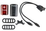 COLU COLUMBUS első és hátsó USB-s kerékpár világítás (szett - párban) COLU Egyéb járművek Kerékpározás Kerékpáros kiegészítők Kerékpár-világítás és láthatóság
