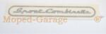  Matrica SportCombinette 114mm Zündapp KS 50 Sport Combinette 510 515-höz Diverse / Import Váz, idomok és járműkiegészítők Matricák és járműdekoráció Egyéb matricák és dekorációs elemek