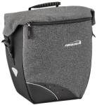 IBERA PRO 30L oldalsó hátsó kerékpártáska, szürke, PakRak Side rögzítőrendszerrel (32x16x34 cm) IBERA Egyéb járművek Kerékpározás Kerékpáros kiegészítők Kerékpárkosarak és csomagtartótáskák Kerékpár-csomagt