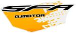 QJ-MOTOR SFA jobb oldali matrica (fekete/fekete) QJ-MOTOR Váz, idomok és járműkiegészítők Matricák és járműdekoráció Egyéb matricák és dekorációs elemek