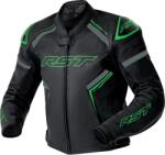 RST S1 D3O bőrkabát - fekete/neonzöld RST Ruházat és védőfelszerelés Kabátok Motoros bőrkabátok