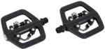 NEWTON R63 Automata MTB pedál, univerzális, 1 oldalas Shimano-SPD kompatibilis, csapágyas, fekete alumínium, D9-16, stoplival (pár), Shimano típus NEWTON Egyéb járművek Kerékpározás Kerékpár-alkatrészek Keré