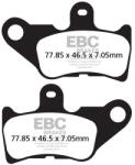EBC Brakes EBC SFA336 robogó fékbetét garnitúra (1 tárcsához) EBC Brakes Fékrendszer és alkatrészei Fékbetétek, fékpofák és féktárcsák Tárcsafékbetétek