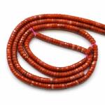  Margele Jasp Rosu Disc Fatetat 2x4x4 mm pentru Bijuterii Handmade Fine - concepttropic - 40,00 RON