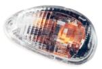 V PARTS OE típusú első jobb irányjelző, áttetsző, Piaggio Vespa ET4 125 V PARTS Elektromos alkatrészek Világítás és fényjelzés Irányjelzők Komplett irányjelzők
