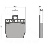 MAL MALOSSI fékbetét sport MBK 50 Stunt 2000> első, Nitro 1997> hátsó / Yamaha 50 Slider 2000> első, Aerox 1997> hátsó / Malaguti 50 F12 R hátsó ECE R90 minősítés MAL Fékrendszer és alkatrészei Fékbetétek