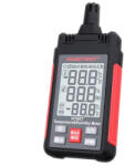 UNI-T Termohigrometru digital Habotest HT607 Temperatura Umiditate Punct de Roua, cu Certificat Etalonare (041284)