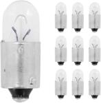 Flösser 12V 3W T4W BA9S átlátszó parkolóizzó (10 db/csomag) FLOSSER Elektromos alkatrészek Világítás és fényjelzés Izzók Jelző- és műszerizzók BA9s bajonettzáras izzók