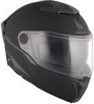 MT Helmets ATOM SV 2 felnyitható bukósisak, dupla plexivel, matt fekete, XS (ECE 22.06) MT Helmets Ruházat és védőfelszerelés Bukósisakok és tartozékaik Felnyitható és moduláris bukósisakok
