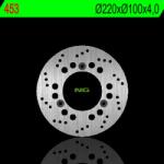 NG Brake Disc NG BRAKES Fix Féktárcsa - 453 NG Brake Disc Fékrendszer és alkatrészei Fékbetétek, fékpofák és féktárcsák Féktárcsák