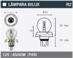 Vparts G40 izzó 12V 15/40W V PARTS Elektromos alkatrészek Világítás és fényjelzés Izzók Egyéb foglalatú járműizzók