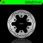 NG Brake Disc NG BRAKES Fix Fék Tárcsa - 196 NG Brake Disc Fékrendszer és alkatrészei Fékbetétek, fékpofák és féktárcsák Féktárcsák