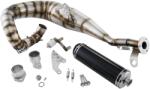 SIP Performance Touring Verseny kipufogó NORDSPEED tervezéssel Lambretta 125 LI/LIS/DL/GP/150 LI/LIS/SX/DL/GP/175 TV modellekhez, rozsdamentes, karbon hangtompító SIP Performance Kipufogórendszer Komplett kipufogók T