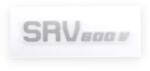  SRV600V embléma Unknown Váz, idomok és járműkiegészítők Matricák és járműdekoráció Emblémák, jelvények és típusfeliratok