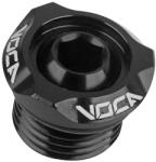Voca Racing VOCA EVO V2 olajbetöltő kupak Derbi 50 Senda, GPR (Euro 2, 3, 4 motor) CNC alumínium fekete Voca Racing Motoralkatrészek Motorblokk és rögzítése Olajbetöltő, leeresztő és ellenőrző csavarok