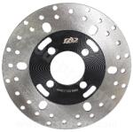 RBMAX első féktárcsa robogóhoz, MBK 50 Booster 1999-2016 / Yamaha 50 BWS 2004-2016, 180 mm (OEM: 4VU-F582T0-000) RBMAX Fékrendszer és alkatrészei Fékbetétek, fékpofák és féktárcsák Féktárcsák