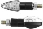 Replay univerzális irányjelző MICRO "Arrow" átlátszó-fekete, 8 narancs LED, CEE jóváhagyott (pár) (hossz 55 mm - magasság 20 mm - szélesség 23 mm) REPLAY Elektromos alkatrészek Világítás és fényjelzés Irányj