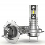  2 db H7 Turbo Led izzó fényszórókhoz, 16000LM, Csp 12V