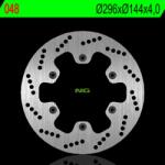 NG Brake Disc NG BRAKES Fix Fék Tárcsa - 048 NG Brake Disc Fékrendszer és alkatrészei Fékbetétek, fékpofák és féktárcsák Féktárcsák