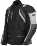 LOOKWELL RIVAGE XS háromrétegű fekete motorkabát LOOKWELL Ruházat és védőfelszerelés Kabátok Motoros textil-, hálós és vízálló kabátok