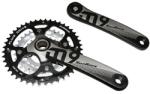 SUNRACE MS9 9-10 sebességes MTB hajtómű - alumínium, fekete, 175 mm, 44-32-22, csészékkel integrált SUNRACE Egyéb járművek Kerékpározás Kerékpár-alkatrészek Hajtóművek, hajtókarok és középcsapágyak Kerékpár-h