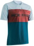 GIST HILLS 5365 Rövid ujjú MTB mez kék-piros-fehér S GIST Egyéb járművek Kerékpározás Kerékpáros ruházat Kerékpáros mezek és felsők