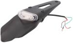 101 Octane Hátsó sárvédő fehér LED féklámpával - Supermotard, Enduro 101 Octane Váz, idomok és járműkiegészítők Motorkerékpár- és robogó-sárvédők Komplett motorkerékpár- és robogó-sárvédők