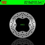 NG Brake Disc NG FÉKEK Fix Fék Tárcsa - 1502 NG Brake Disc Fékrendszer és alkatrészei Fékbetétek, fékpofák és féktárcsák Féktárcsák