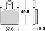BREMBO versenykivitelű karbon-kerámia fékbetétek - 07KA28RC BREMBO Fékrendszer és alkatrészei Fékbetétek, fékpofák és féktárcsák Tárcsafékbetétek