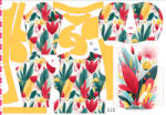 Takoy Szabásmintás panel 122 gyermek softshell kabáthoz Zoe kertje - Tavaszi softshell