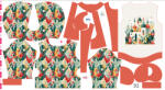 Takoy Szabásmintás panel 92 gyermek softshell kabáthoz mesebeli kastély - Tavaszi softshell