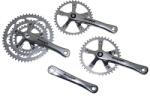 Stronglight IMPACT TANDEM 9-10 sebességes országúti tandem hajtóműkészlet, ezüst, 170 mm, 51-39-30 (első + hátsó készlet, kúpos négyszög 115 mm) STRONGLIGHT Egyéb járművek Kerékpározás Kerékpár-alkatrészek Hajtóm