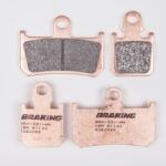 Braking 928CM55 első fékbetét, szinterezett Braking Fékrendszer és alkatrészei Fékbetétek, fékpofák és féktárcsák Tárcsafékbetétek
