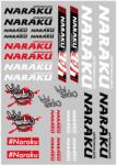 Naraku matrica szett 29.7x21cm, 30db, átlátszó Naraku Váz, idomok és járműkiegészítők Matricák és járműdekoráció Egyéb matricák és dekorációs elemek