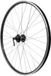 VELOX VTC első kerék 700 x 35 - 28" M240 fekete, megerősített Shimano Deore aggyal, speciális bérléshez (dupla falú felni fűzőszemekkel - rozsdamentes küllők) Felni 19C, 32 rozsdamentes küllő - 140 kg-ig te