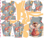 Takoy Szabásmintás panel 146 gyermek softshell kabáthoz Ivy tündér