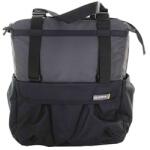 Basil Shopper XL 20L hátsó kerékpártáska, fekete-szürke (csomagtartóra, bal/jobb) BASIL Egyéb járművek Kerékpározás Kerékpáros kiegészítők Kerékpárkosarak és csomagtartótáskák Kerékpár-csomagtartó oldaltásk