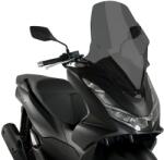 Puig V-Techline Honda PCX125 2021-> szélvédő, sötét füst Puig Váz, idomok és járműkiegészítők Szélvédők és tartozékaik Szélvédők Motorkerékpár- és robogószélvédők
