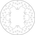 BREMBO Oro Fix féktárcsa - 68B407H8 BREMBO Fékrendszer és alkatrészei Fékbetétek, fékpofák és féktárcsák Féktárcsák