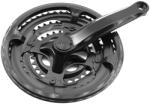 PROWHEEL kerékpár hajtókar szett. 3X7/3X8 - 170 mm-es hajtókar PROWHEEL Egyéb járművek Kerékpározás Kerékpár-alkatrészek Hajtóművek, hajtókarok és középcsapágyak Kerékpár-hajtóművek - motomotors - 7 068 Ft